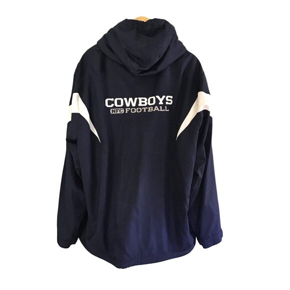 REEBOK-NFL ON-FIELD MENS FLEECE LINE ZIP-UP CLOSURE JACKET SIZE X-LARGE - Picture 2 of 8